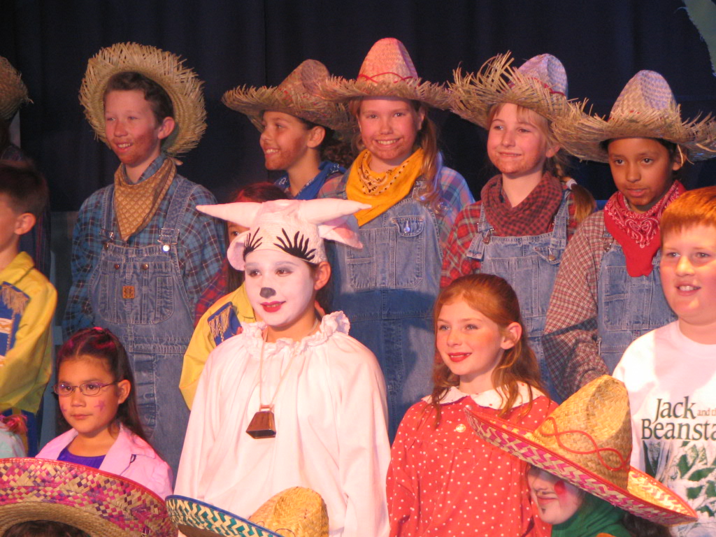 Cast from Jack and the Beanstalk, February 2006